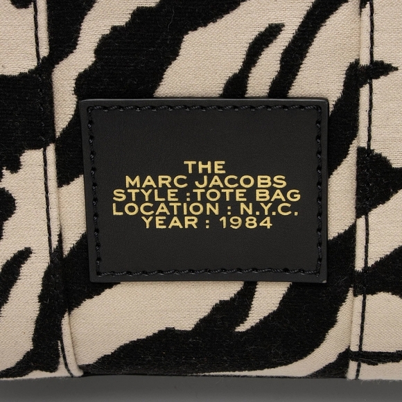 Marc Jacobs Animal Print Tote - Black, Brown, and Gold Limit Edition Tote Bag - Picture 5 of 5